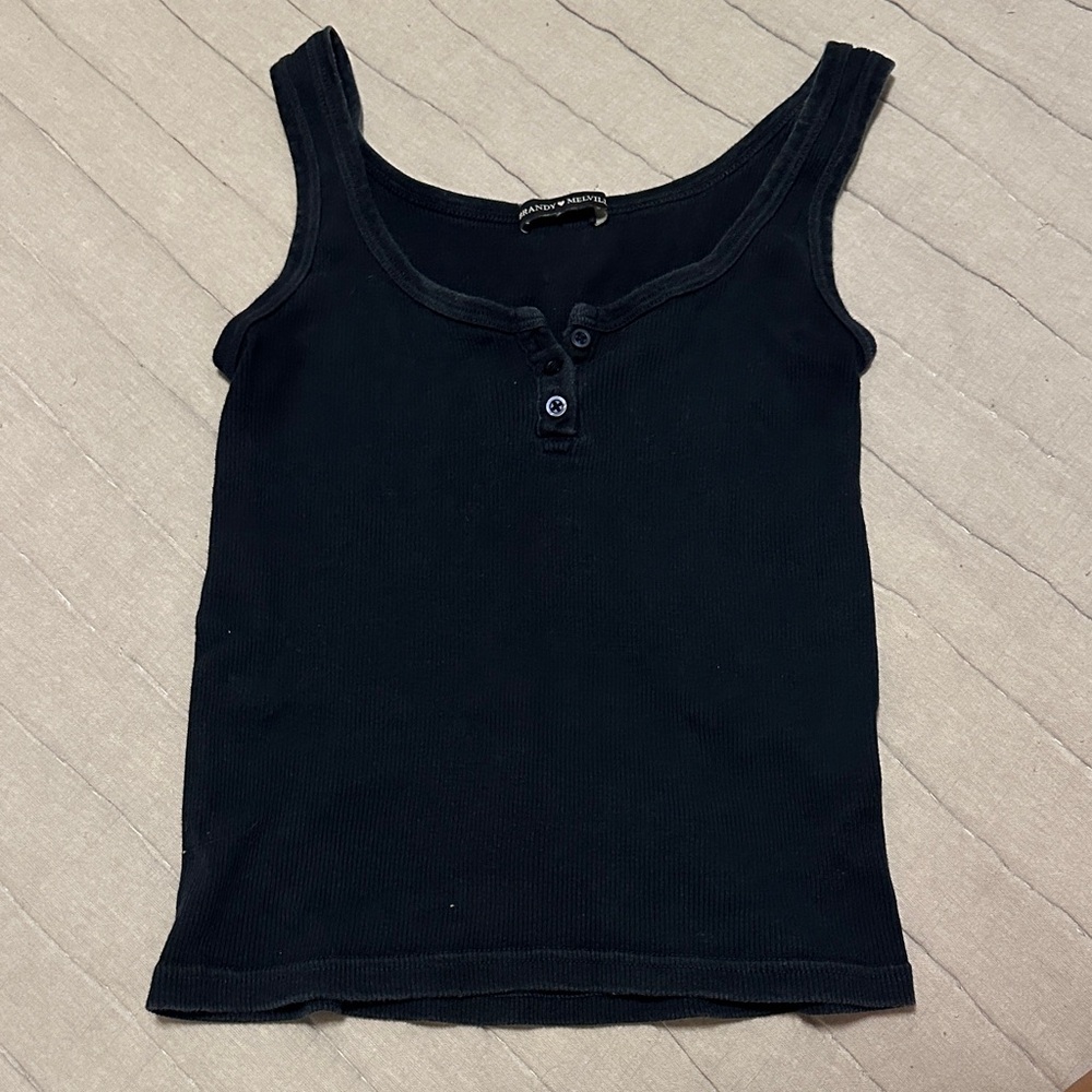 Brandy Melville Navy Tank Top